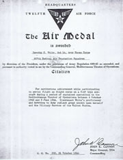 Air Medals 1944